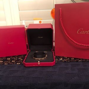Cartier PINK gold 18k love bracelet/bangle
